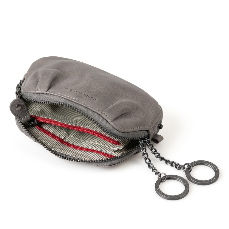 Schlüsseletui Grandma's Luxury Club Jacy Oyster Grey, Farbe: grau, Marke: Aunts & Uncles, EAN: 4255717211867, Abmessungen in cm: 14x8.5x3.5, Bild 3 von 5