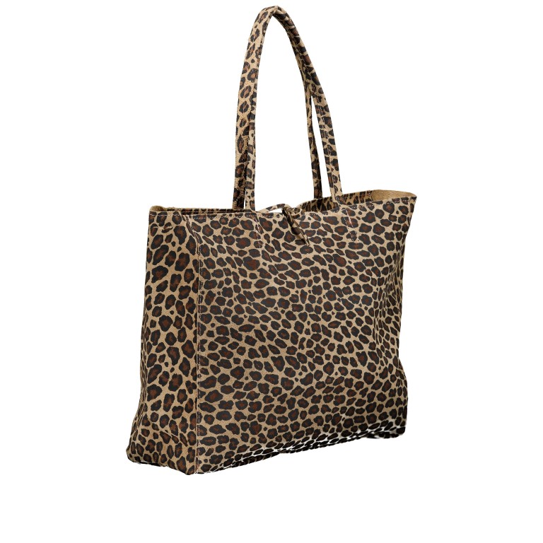 Shopper Leo Hellbraun, Farbe: braun, Marke: Hausfelder Manufaktur, EAN: 4065646026643, Abmessungen in cm: 38x31.5x12, Bild 2 von 5