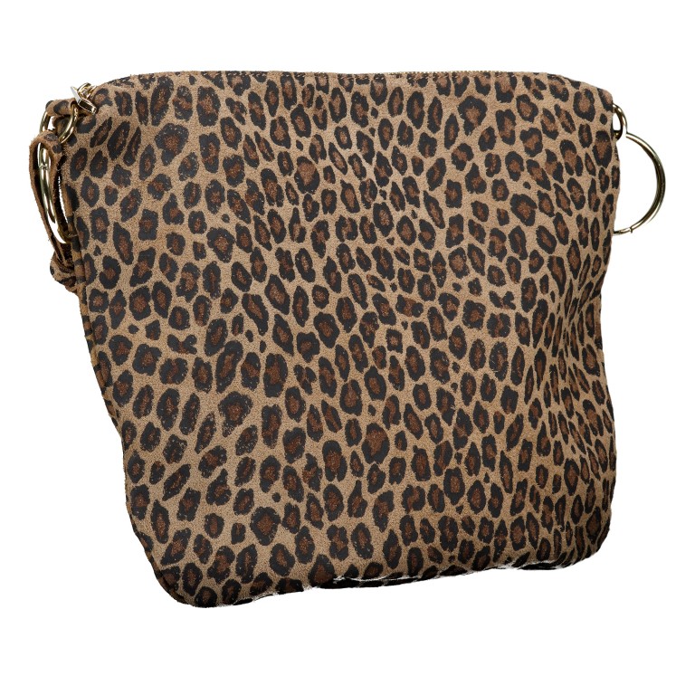 Beuteltasche Leo Hellbraun, Farbe: braun, Marke: Hausfelder Manufaktur, EAN: 4065646026674, Abmessungen in cm: 32.5x29x3, Bild 2 von 7