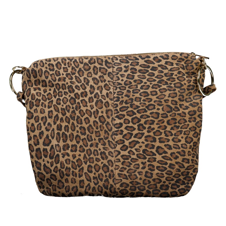 Beuteltasche Leo Hellbraun, Farbe: braun, Marke: Hausfelder Manufaktur, EAN: 4065646026674, Abmessungen in cm: 32.5x29x3, Bild 3 von 7