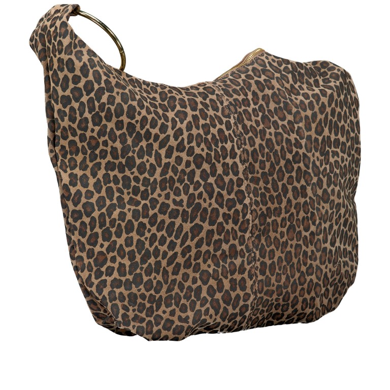 Beuteltasche Leo Hellbraun, Farbe: braun, Marke: Hausfelder Manufaktur, EAN: 4065646026711, Abmessungen in cm: 47x43x7, Bild 2 von 5