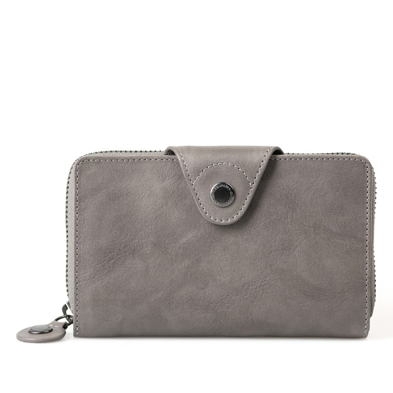 Geldbörse Grandma's Luxury Club Francis mit RFID-Schutz Oyster Grey, Farbe: grau, Marke: Aunts & Uncles, EAN: 4255717211980, Abmessungen in cm: 15x9.5x2.5, Bild 1 von 5