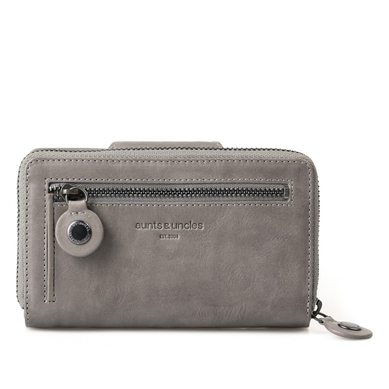Geldbörse Grandma's Luxury Club Francis mit RFID-Schutz Oyster Grey, Farbe: grau, Marke: Aunts & Uncles, EAN: 4255717211980, Abmessungen in cm: 15x9.5x2.5, Bild 3 von 5