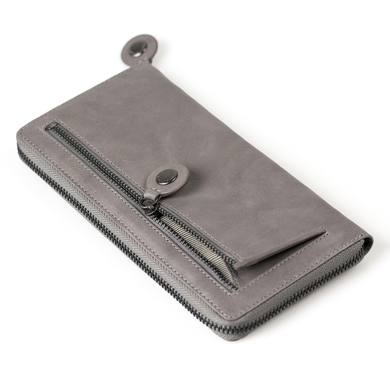 Geldbörse Grandma's Luxury Club Cynthia mit RFID-Schutz Oyster Grey, Farbe: grau, Marke: Aunts & Uncles, EAN: 4255717212024, Abmessungen in cm: 20x10x2, Bild 6 von 6