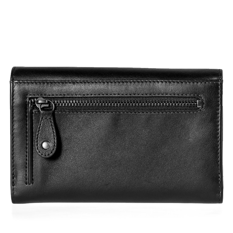 Geldbörse Jamie's Orchard Thyme Jet Black, Farbe: schwarz, Marke: Aunts & Uncles, EAN: 4255717209581, Abmessungen in cm: 16x10x3.5, Bild 2 von 5