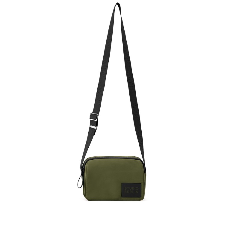 Umhängetasche Dahlem Olive, Farbe: grün/oliv, Marke: Studio Berlin, EAN: 4262499037677, Abmessungen in cm: 23x15x5, Bild 1 von 6