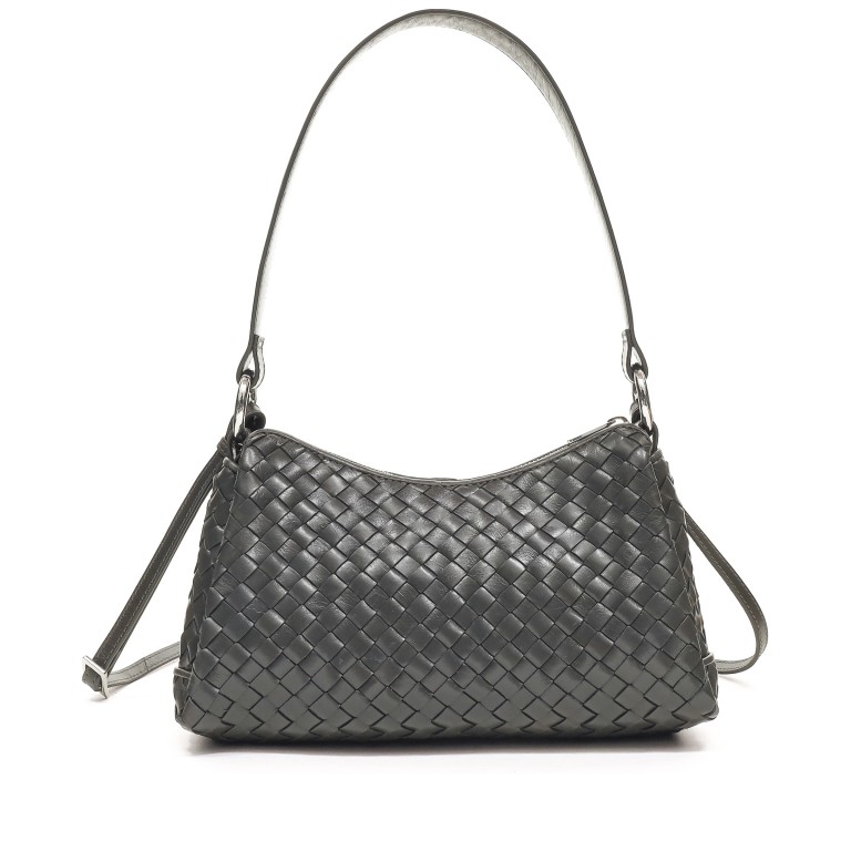 Umhängetasche Salerno Eleonora Charcoal, Farbe: grau, Marke: Adax, EAN: 5705483270135, Abmessungen in cm: 27x16.5x8, Bild 1 von 8