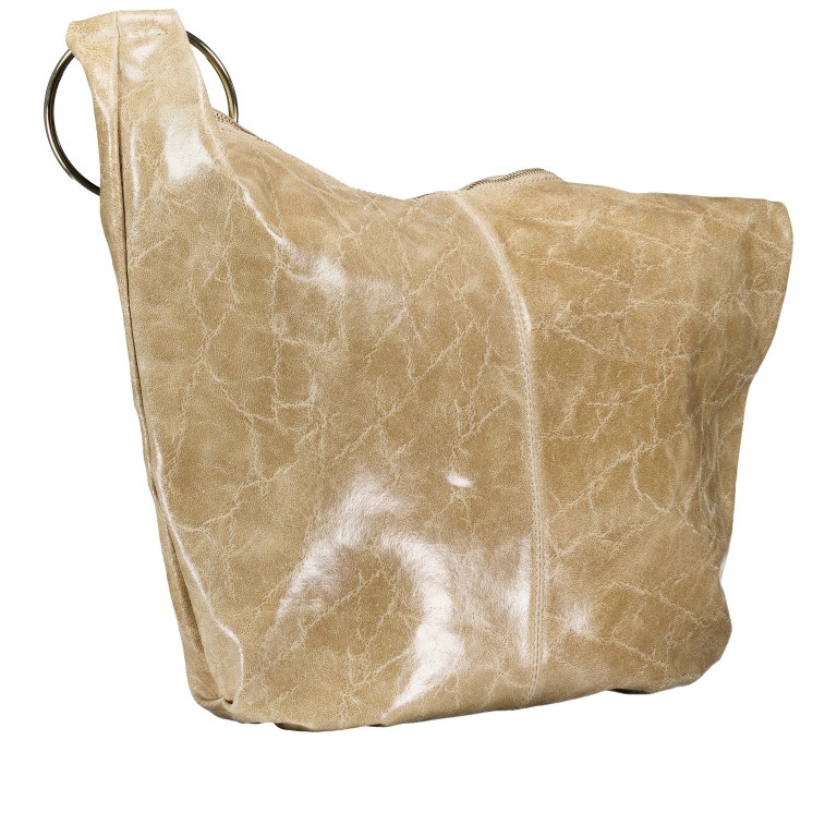 Beuteltasche Elefante Beige, Farbe: beige, Marke: Hausfelder Manufaktur, EAN: 4065646027060, Abmessungen in cm: 47x43x7, Bild 2 von 5