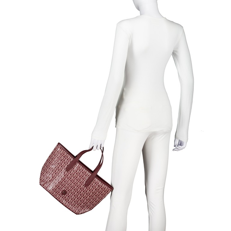 Shopper Portami S Red, Farbe: rot/weinrot, Marke: AIGNER, EAN: 4055539651502, Abmessungen in cm: 37x21x12, Bild 3 von 4