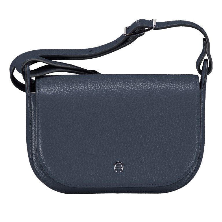 Umhängetasche Pura S Ink, Farbe: blau/petrol, Marke: AIGNER, EAN: 4055539648090, Abmessungen in cm: 20x15x8, Bild 1 von 6