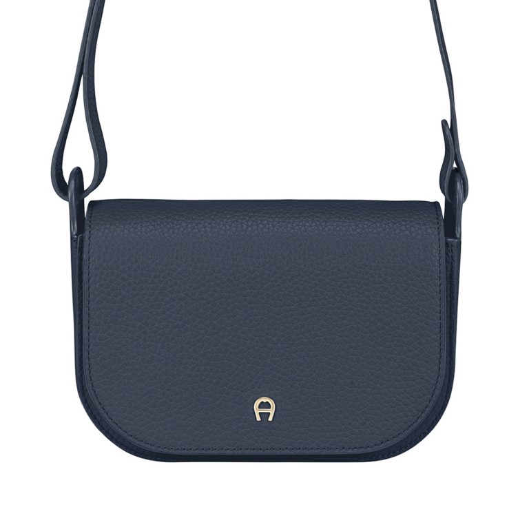 Umhängetasche Pura S Ink, Farbe: blau/petrol, Marke: AIGNER, EAN: 4055539648090, Abmessungen in cm: 20x15x8, Bild 1 von 4