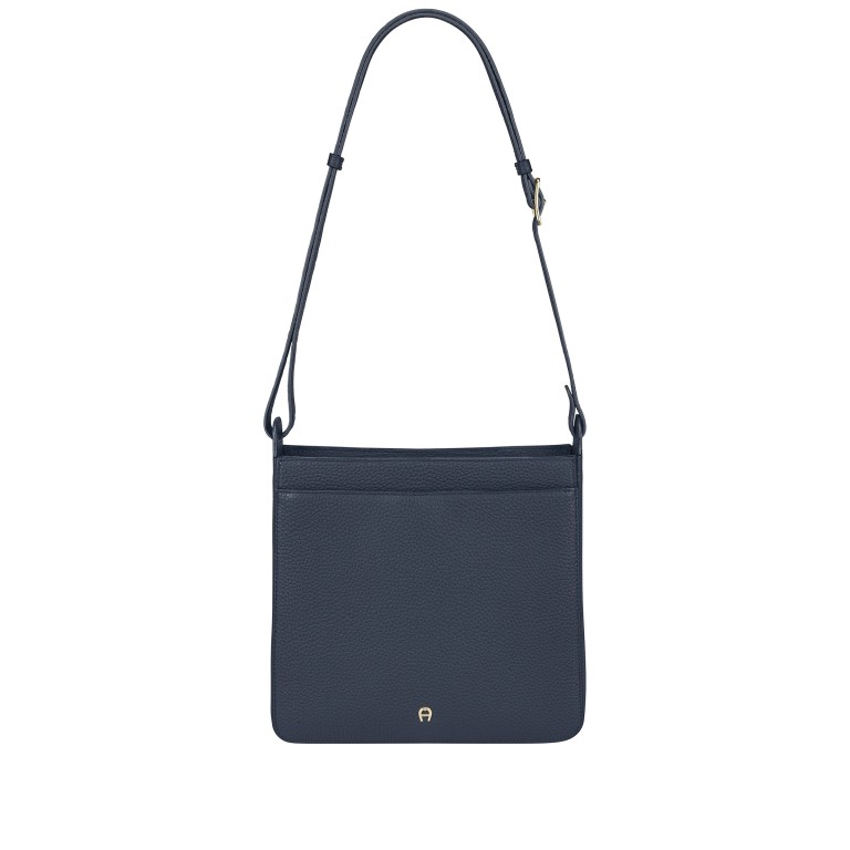 Beuteltasche Pura M Ink, Farbe: blau/petrol, Marke: AIGNER, EAN: 4055539650321, Abmessungen in cm: 26x27x8, Bild 2 von 5