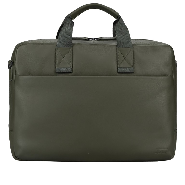 Aktentasche Tromsoe Business Bag M Olive, Farbe: grün/oliv, Marke: Jost, EAN: 4025307803808, Abmessungen in cm: 40x30x9, Bild 1 von 5