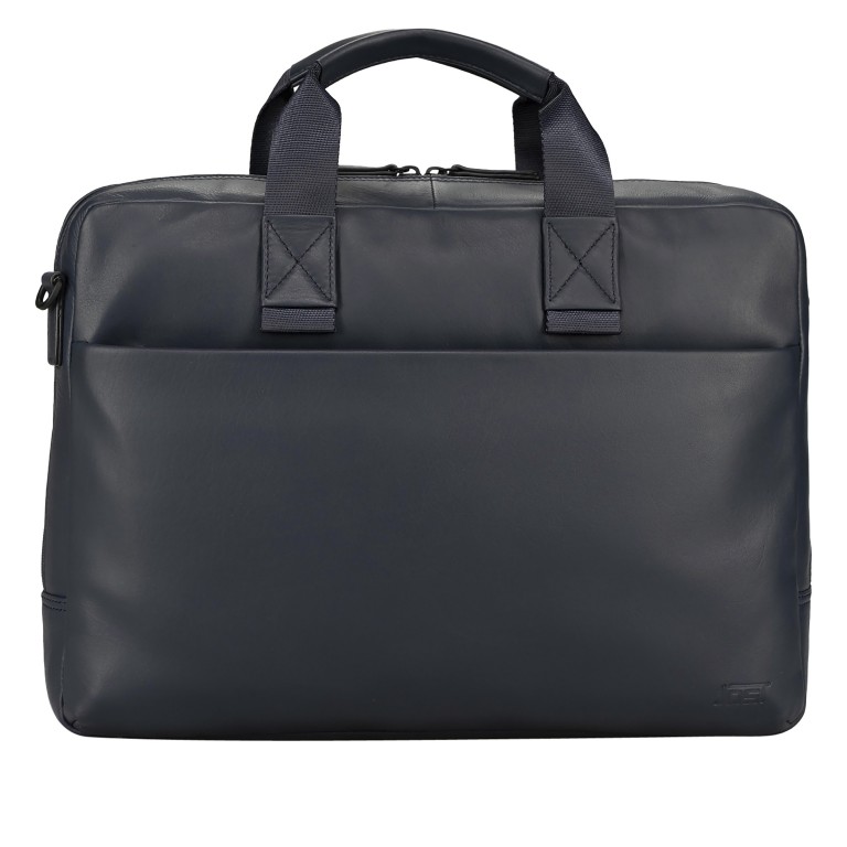 Aktentasche Tromsoe Business Bag M Blue, Farbe: blau/petrol, Marke: Jost, EAN: 4025307803785, Abmessungen in cm: 40x30x9, Bild 1 von 5