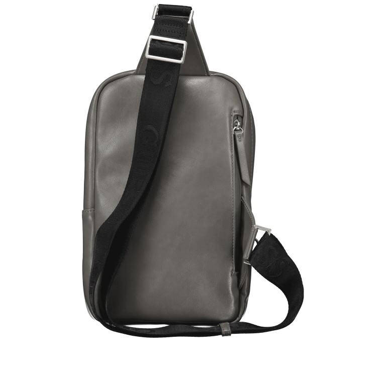 Umhängetasche Boston Slingbag Winter Grey, Farbe: grau, Marke: Guess, EAN: 7621806187790, Abmessungen in cm: 18x29.5x6.5, Bild 3 von 5