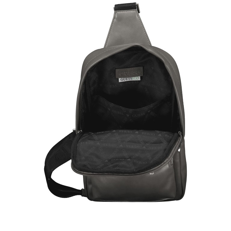 Umhängetasche Boston Slingbag Winter Grey, Farbe: grau, Marke: Guess, EAN: 7621806187790, Abmessungen in cm: 18x29.5x6.5, Bild 5 von 5