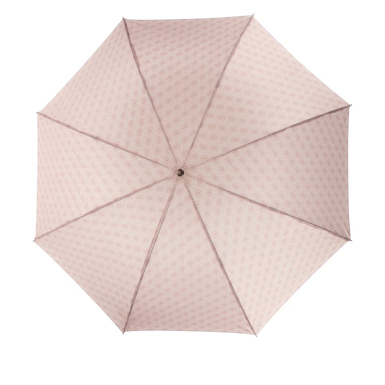 Schirm 4G-Logo Stock Automatic Rose, Farbe: rosa/pink, Marke: Guess, EAN: 7621806182191, Bild 2 von 3