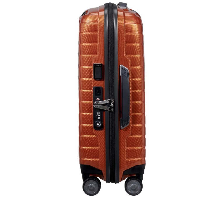 Koffer Proxis Spinner 55 Flame, Farbe: orange, Marke: Samsonite, EAN: 5400520355669, Abmessungen in cm: 40x55x20, Bild 3 von 15