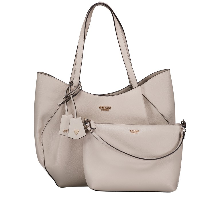 Shopper Amorette 2-in-1 Light Taupe, Farbe: beige, Marke: Guess, EAN: 0198659007997, Abmessungen in cm: 28x37x9, Bild 1 von 7