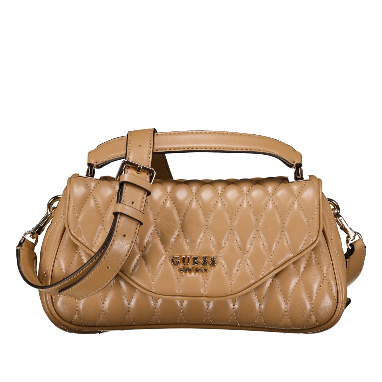 Umhängetasche Valla Beige, Farbe: cognac, Marke: Guess, EAN: 0198659001803, Abmessungen in cm: 28x14.5x5.8, Bild 1 von 7