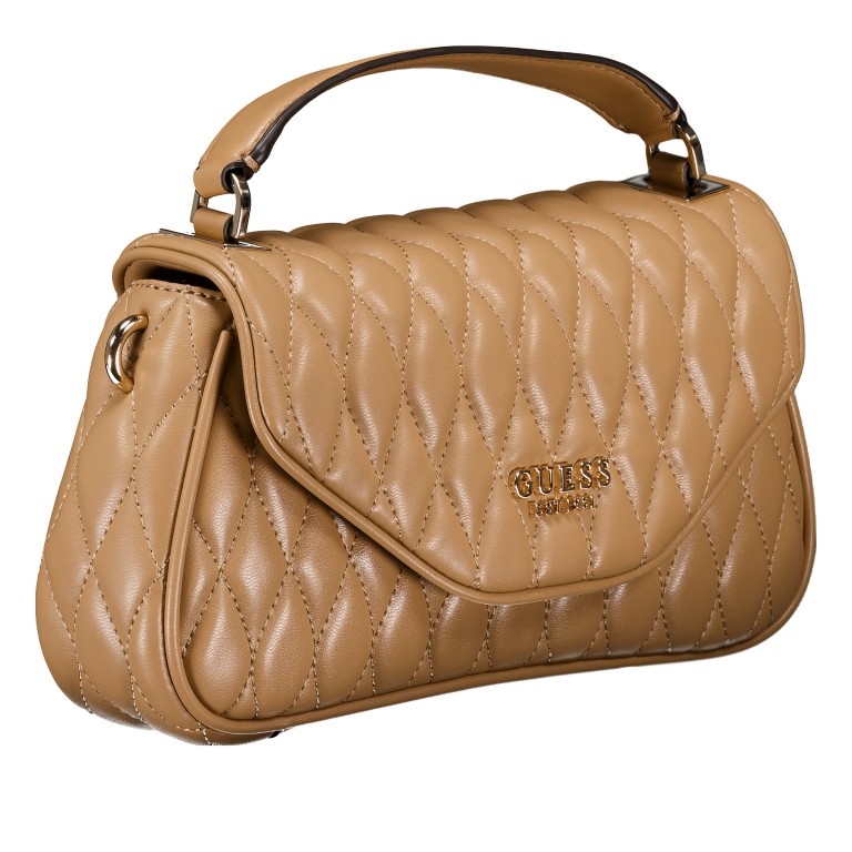 Umhängetasche Valla Beige, Farbe: cognac, Marke: Guess, EAN: 0198659001803, Abmessungen in cm: 28x14.5x5.8, Bild 2 von 7