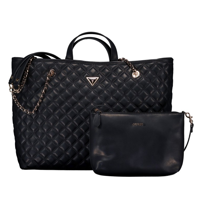 Shopper Giully II mit herausnehmbarer Tasche Black, Farbe: schwarz, Marke: Guess, EAN: 0190231959908, Abmessungen in cm: 39x31x17.5, Bild 1 von 7