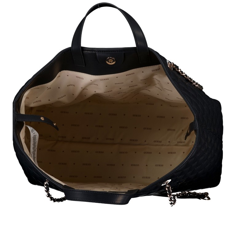 Shopper Giully II mit herausnehmbarer Tasche Black, Farbe: schwarz, Marke: Guess, EAN: 0190231959908, Abmessungen in cm: 39x31x17.5, Bild 7 von 7