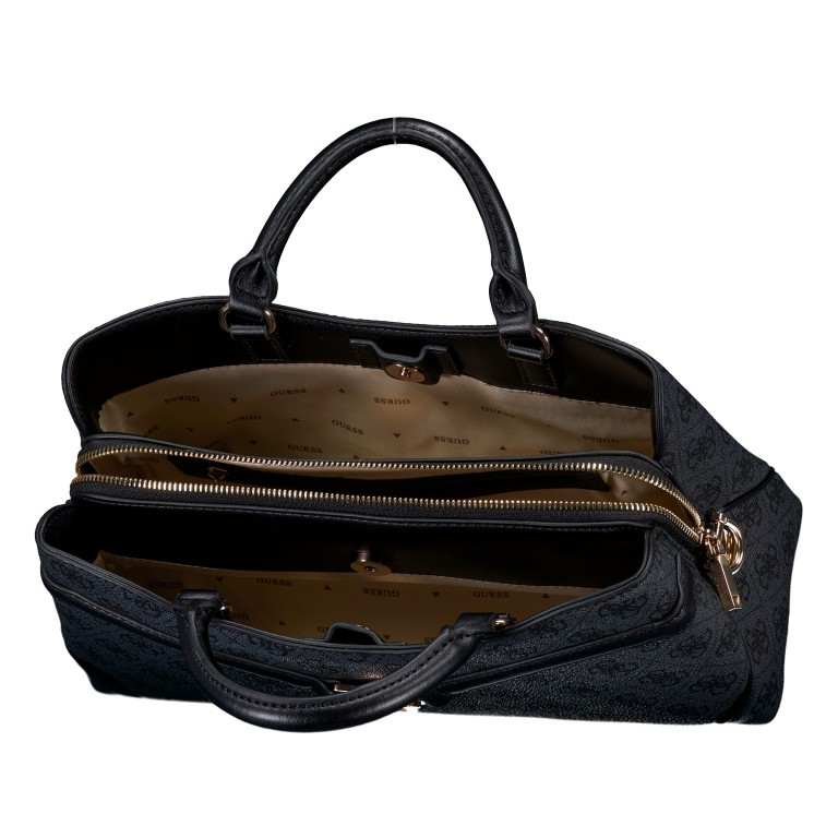 Handtasche Dea 4G-Logo Coal, Farbe: anthrazit, Marke: Guess, EAN: 0190231994923, Abmessungen in cm: 32.5x19x11, Bild 7 von 7