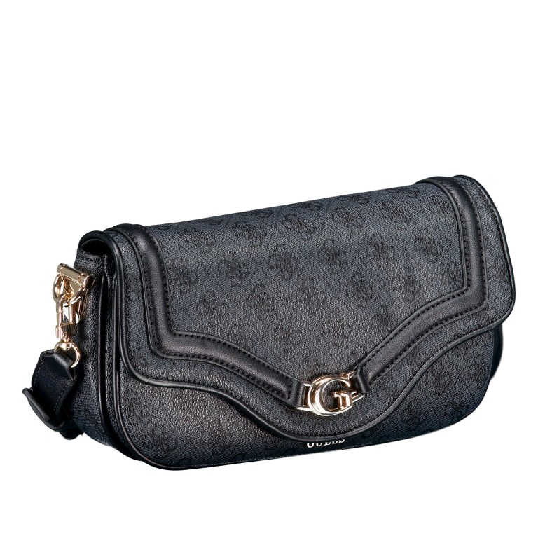 Umhängetasche Dea 4G-Logo Coal, Farbe: anthrazit, Marke: Guess, EAN: 0190231994961, Abmessungen in cm: 27.5x17x8, Bild 2 von 8