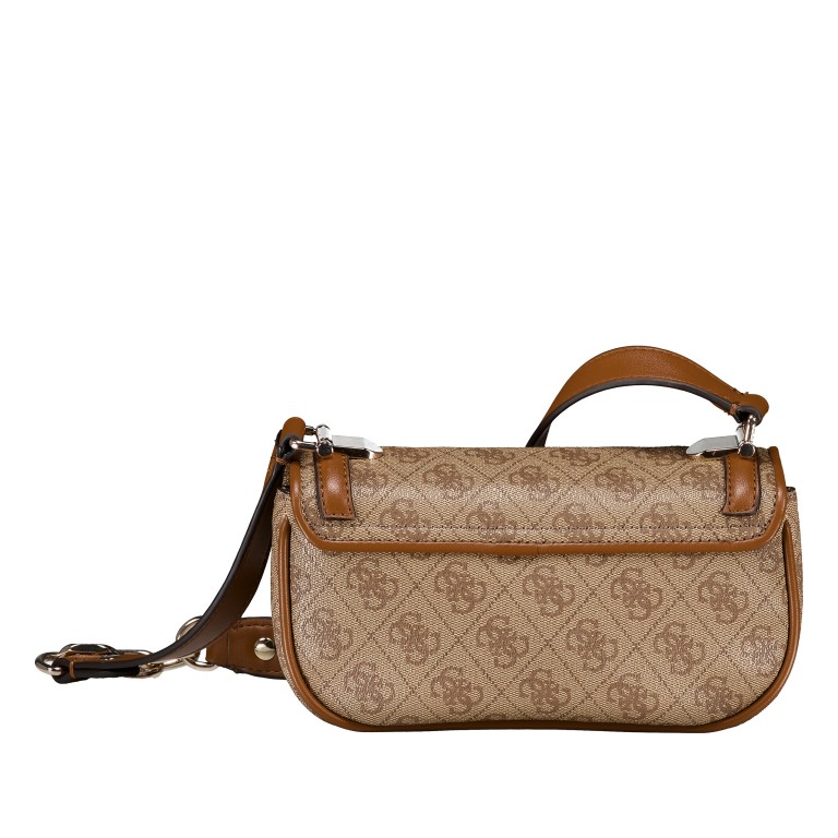 Umhängetasche Dea Mini 4G-Logo Latte, Farbe: braun, Marke: Guess, EAN: 0198659012823, Abmessungen in cm: 21x14x6.5, Bild 3 von 6