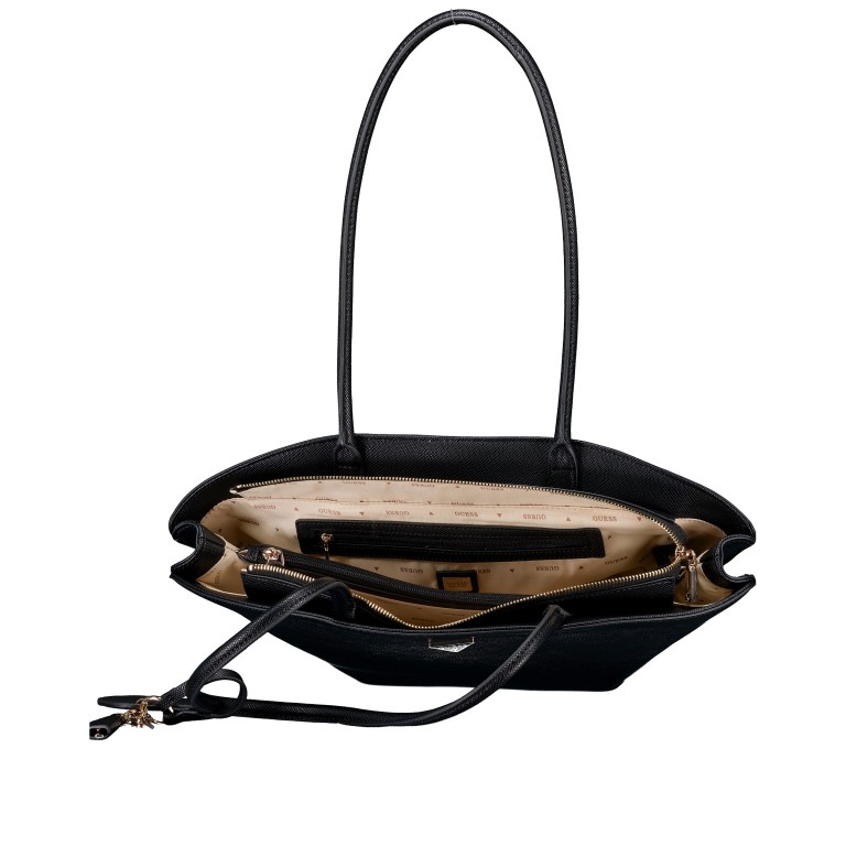 Shopper Bolena Black, Farbe: schwarz, Marke: Guess, EAN: 0190231994466, Abmessungen in cm: 20x22.5x10, Bild 5 von 5