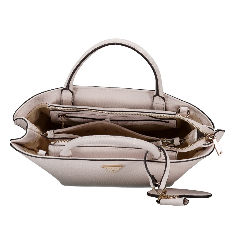 Handtasche Bolena Mini Stone, Farbe: beige, Marke: Guess, EAN: 0190231994565, Abmessungen in cm: 18x15x11.5, Bild 7 von 7