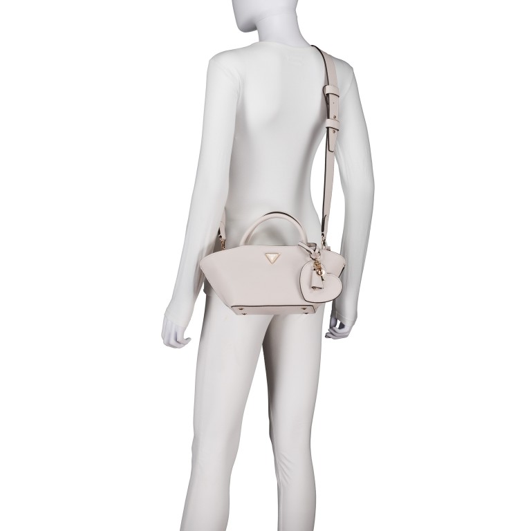 Handtasche Bolena Mini Stone, Farbe: beige, Marke: Guess, EAN: 0190231994565, Abmessungen in cm: 18x15x11.5, Bild 6 von 7