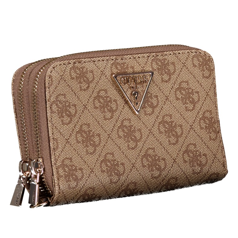 Geldbörse Laurel II 4G-Logo Latte, Farbe: braun, Marke: Guess, EAN: 0190231996361, Abmessungen in cm: 15x10x3.5, Bild 2 von 6