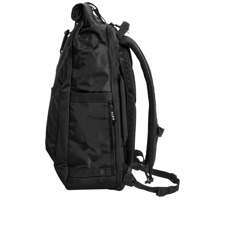 Rucksack Rolly32 Schwarz, Farbe: schwarz, Marke: Eoto, EAN: 4047443536204, Abmessungen in cm: 37x50x19, Bild 2 von 6