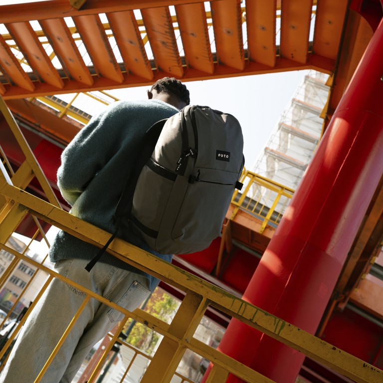 Rucksack Easy27 Steingrau, Farbe: grau, Marke: Eoto, EAN: 4047443536242, Abmessungen in cm: 35x52x19, Bild 6 von 8