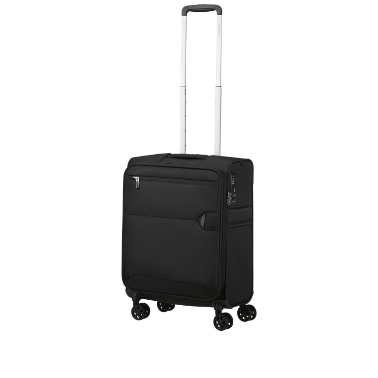 Koffer Urbify Spinner 55 expandable Black, Farbe: schwarz, Marke: Samsonite, EAN: 5400520263469, Abmessungen in cm: 40x55x23, Bild 7 von 17