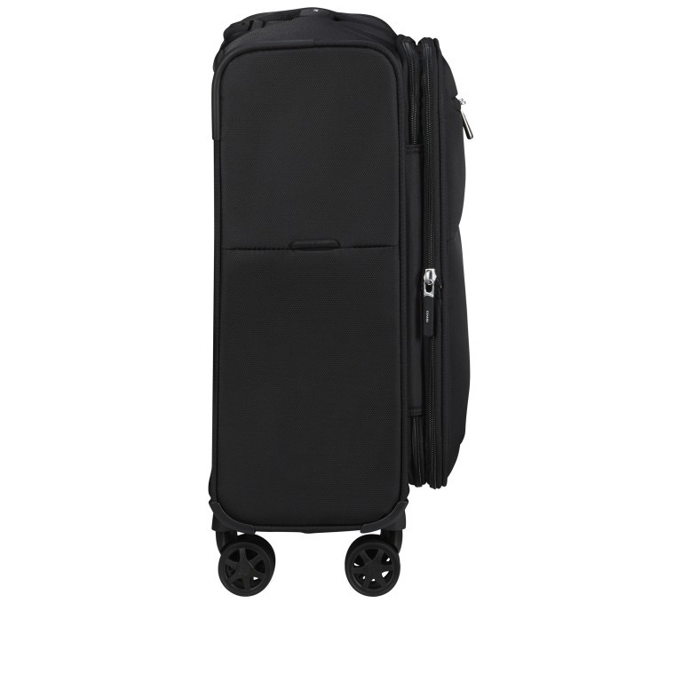 Koffer Urbify Spinner 55 expandable Black, Farbe: schwarz, Marke: Samsonite, EAN: 5400520263469, Abmessungen in cm: 40x55x23, Bild 6 von 17