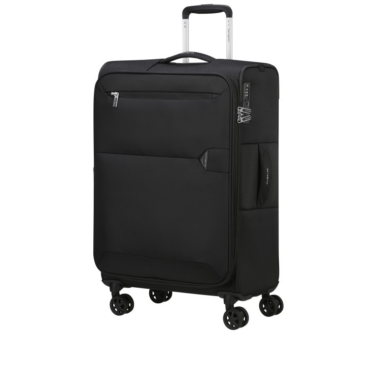 Trolley Urbify Spinner 68 expandable Black, Farbe: schwarz, Marke: Samsonite, EAN: 5400520263506, Abmessungen in cm: 43x68x27, Bild 2 von 11
