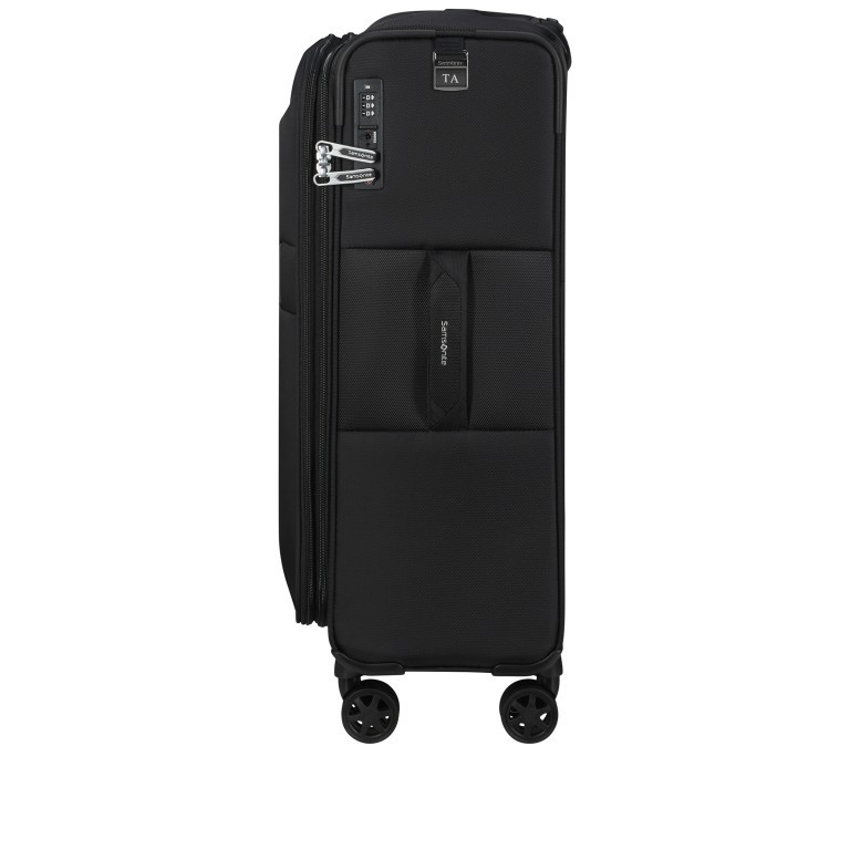 Trolley Urbify Spinner 68 expandable Black, Farbe: schwarz, Marke: Samsonite, EAN: 5400520263506, Abmessungen in cm: 43x68x27, Bild 3 von 11