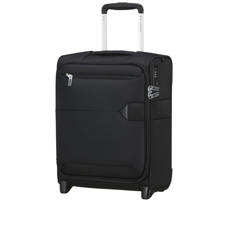 Koffer Urbify Upright Underseater Black, Farbe: schwarz, Marke: Samsonite, EAN: 5400520263421, Abmessungen in cm: 35x45x20, Bild 2 von 16