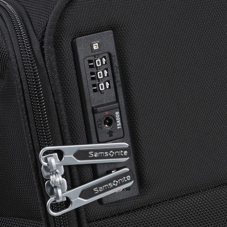 Koffer Urbify Upright Underseater Black, Farbe: schwarz, Marke: Samsonite, EAN: 5400520263421, Abmessungen in cm: 35x45x20, Bild 11 von 16