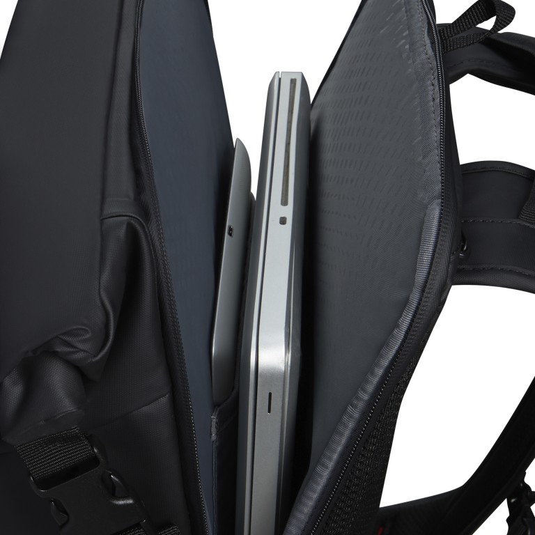 Rucksack Ecodiver Rolltop Backpack L erweiterbar Black, Farbe: schwarz, Marke: Samsonite, EAN: 5400520295583, Bild 10 von 16