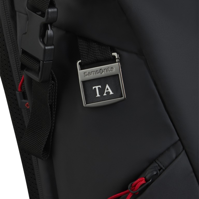 Rucksack Ecodiver Rolltop Backpack L erweiterbar Black, Farbe: schwarz, Marke: Samsonite, EAN: 5400520295583, Bild 14 von 16
