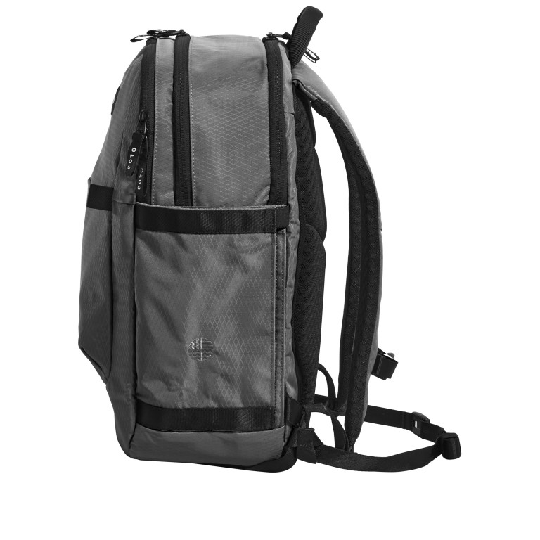 Rucksack Tidy22 Steingrau, Farbe: grau, Marke: Eoto, EAN: 4047443536280, Abmessungen in cm: 33x46x19, Bild 2 von 10