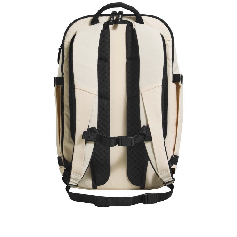 Rucksack Tidy22 Creme Beige, Farbe: beige, Marke: Eoto, EAN: 4047443536297, Abmessungen in cm: 33x46x19, Bild 3 von 10