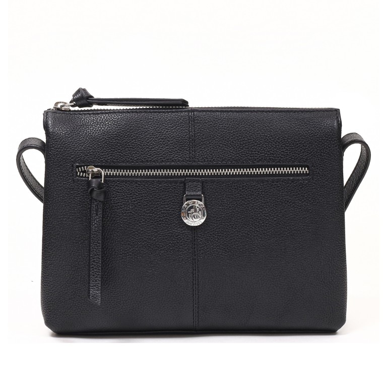 Umhängetasche Riva Lotta Black, Farbe: schwarz, Marke: Adax, EAN: 5705483271743, Abmessungen in cm: 24x18x6, Bild 3 von 4