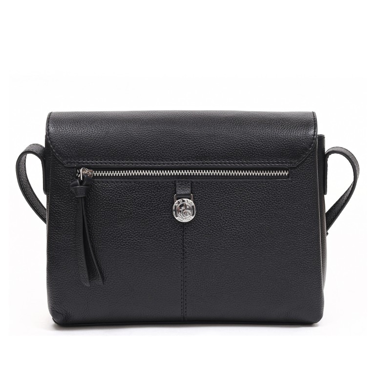 Umhängetasche Riva Sabina Black, Farbe: schwarz, Marke: Adax, EAN: 5705483268163, Abmessungen in cm: 24x18x7.5, Bild 3 von 4