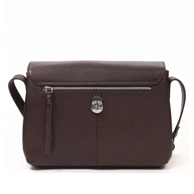 Umhängetasche Riva Sabina Dark Brown, Farbe: braun, Marke: Adax, EAN: 5705483271767, Abmessungen in cm: 24x18x7.5, Bild 3 von 4