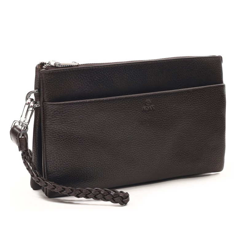 Umhängetasche Cormorano Jasmina Chocolate, Farbe: braun, Marke: Adax, EAN: 5705483270944, Abmessungen in cm: 27x16x5.5, Bild 2 von 8